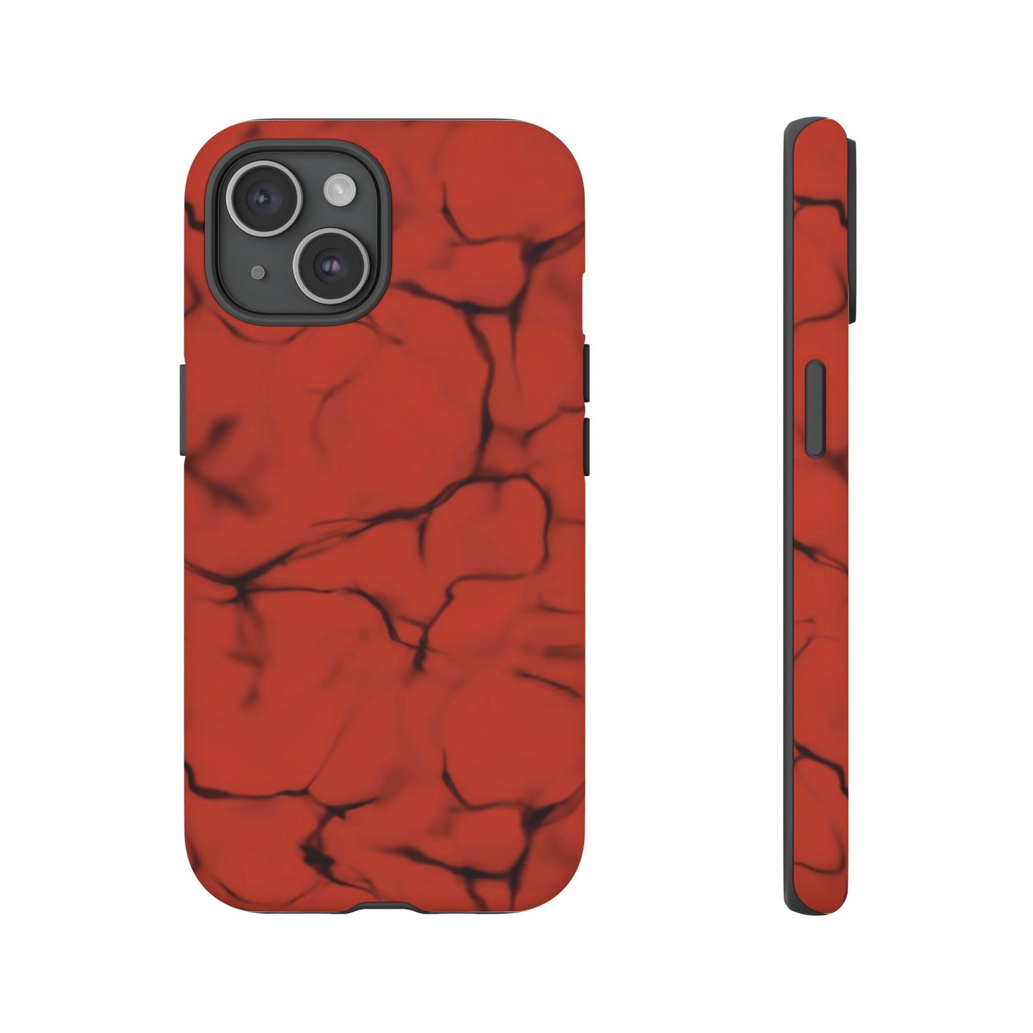 Marble Phone Case Red