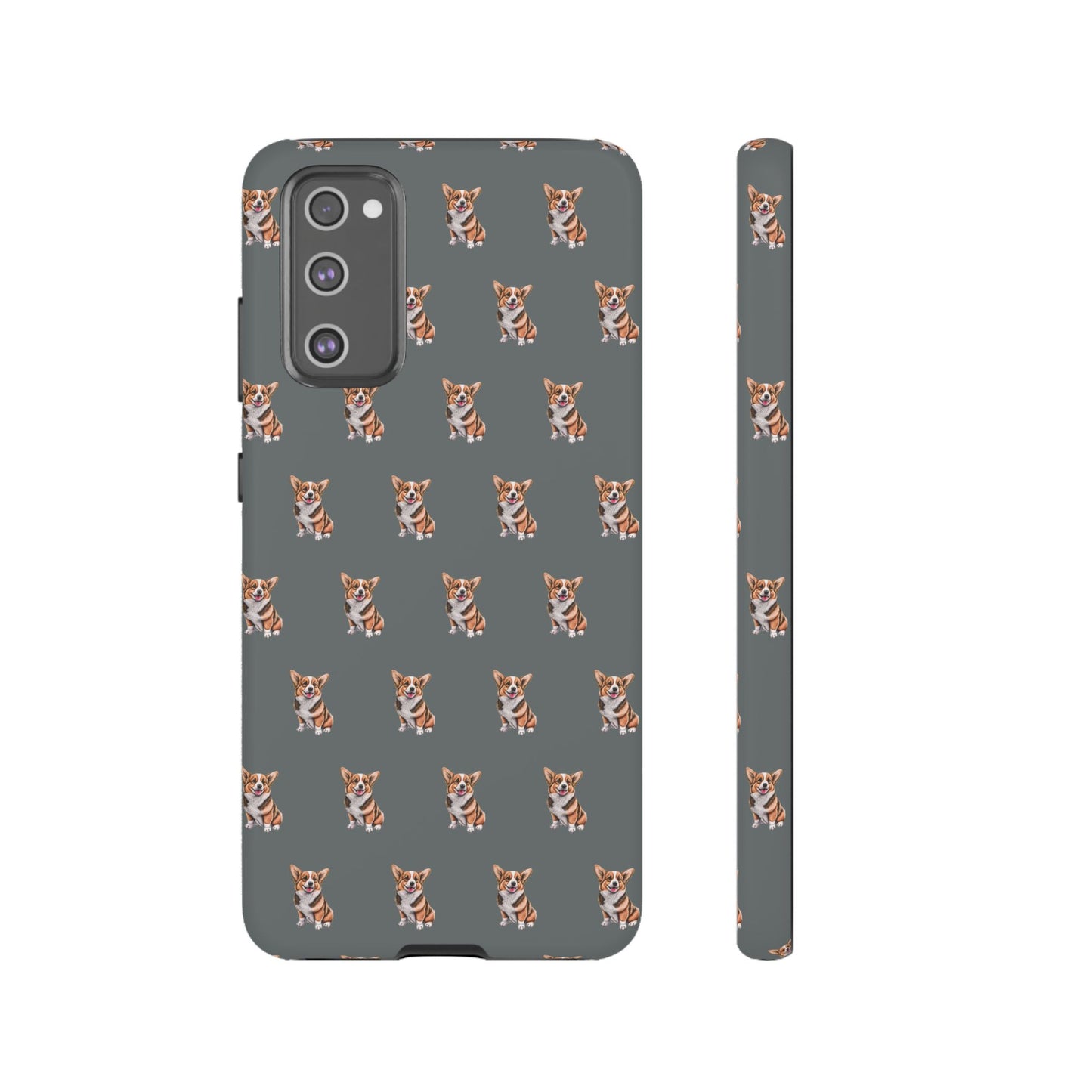 Corgi Phone Case Gray