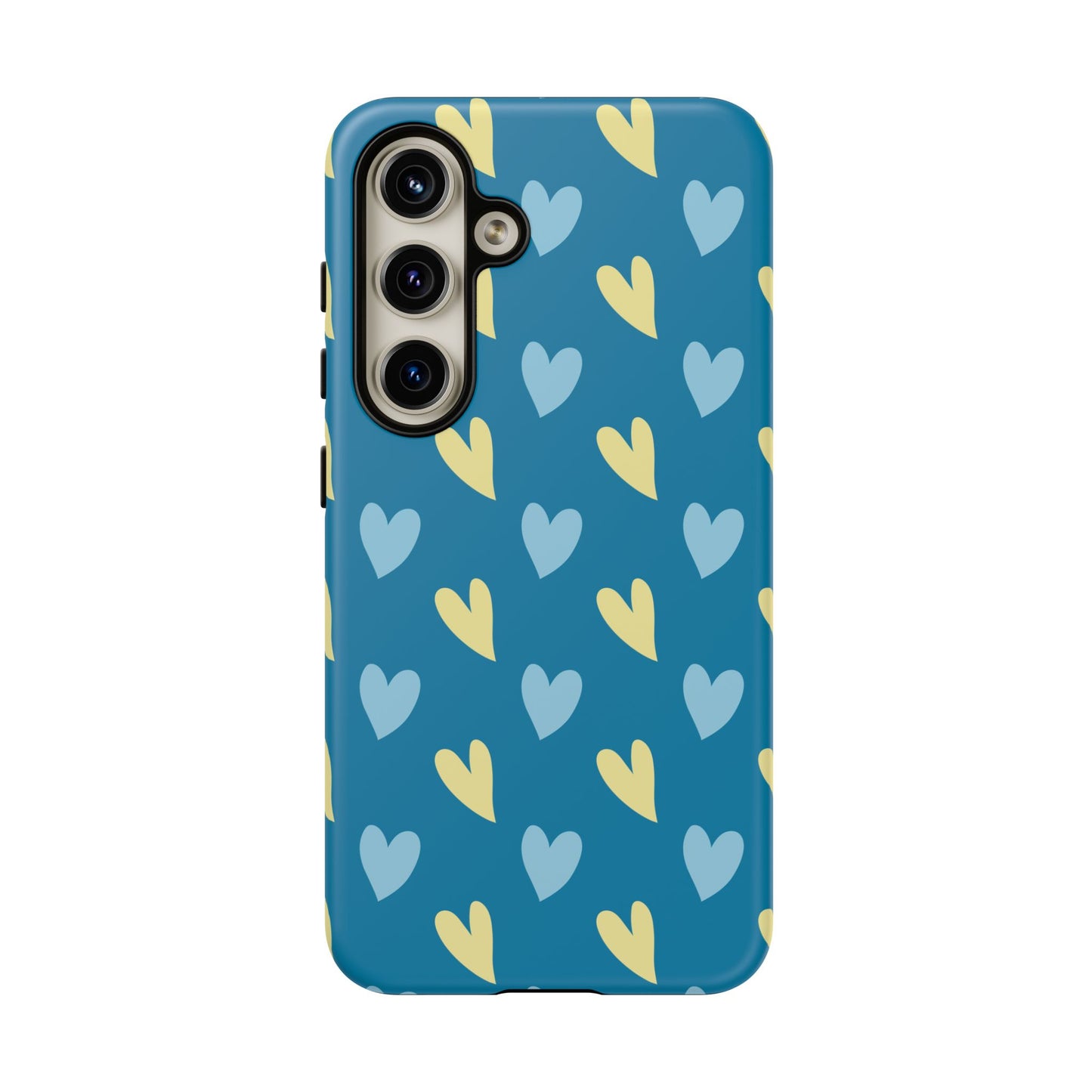 Heart Phone Case Blue