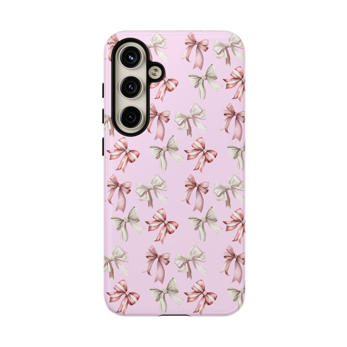 Bow Phone Case Pale Pink