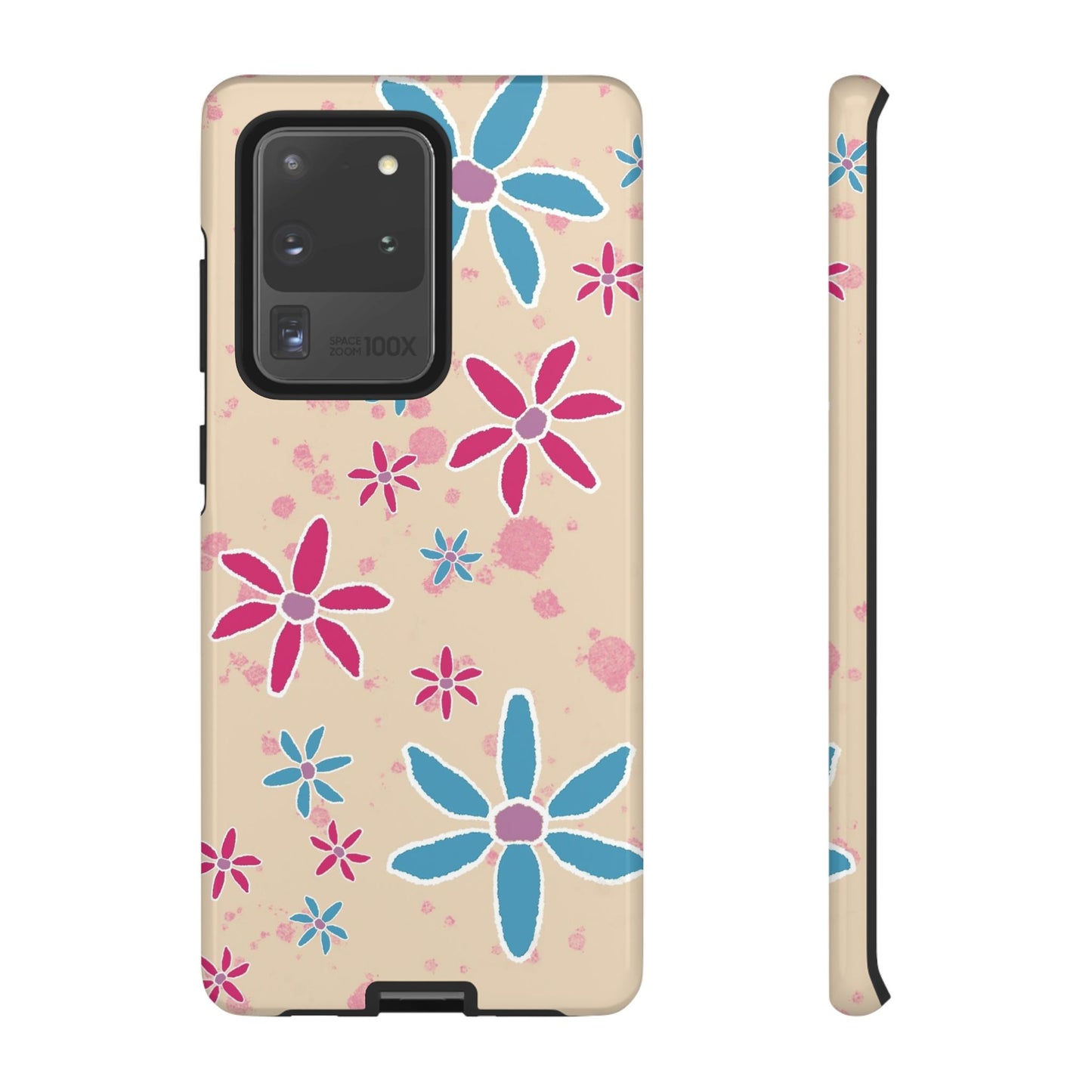 Flower Phone Case Cream