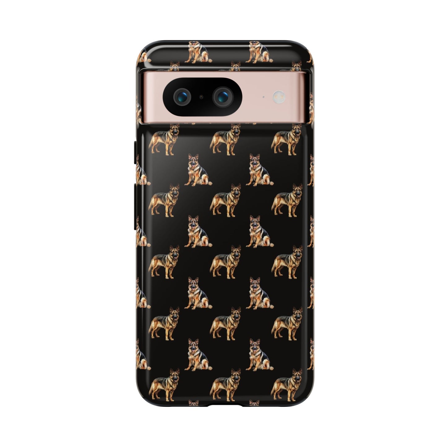 German Shepherd Phone Case Black