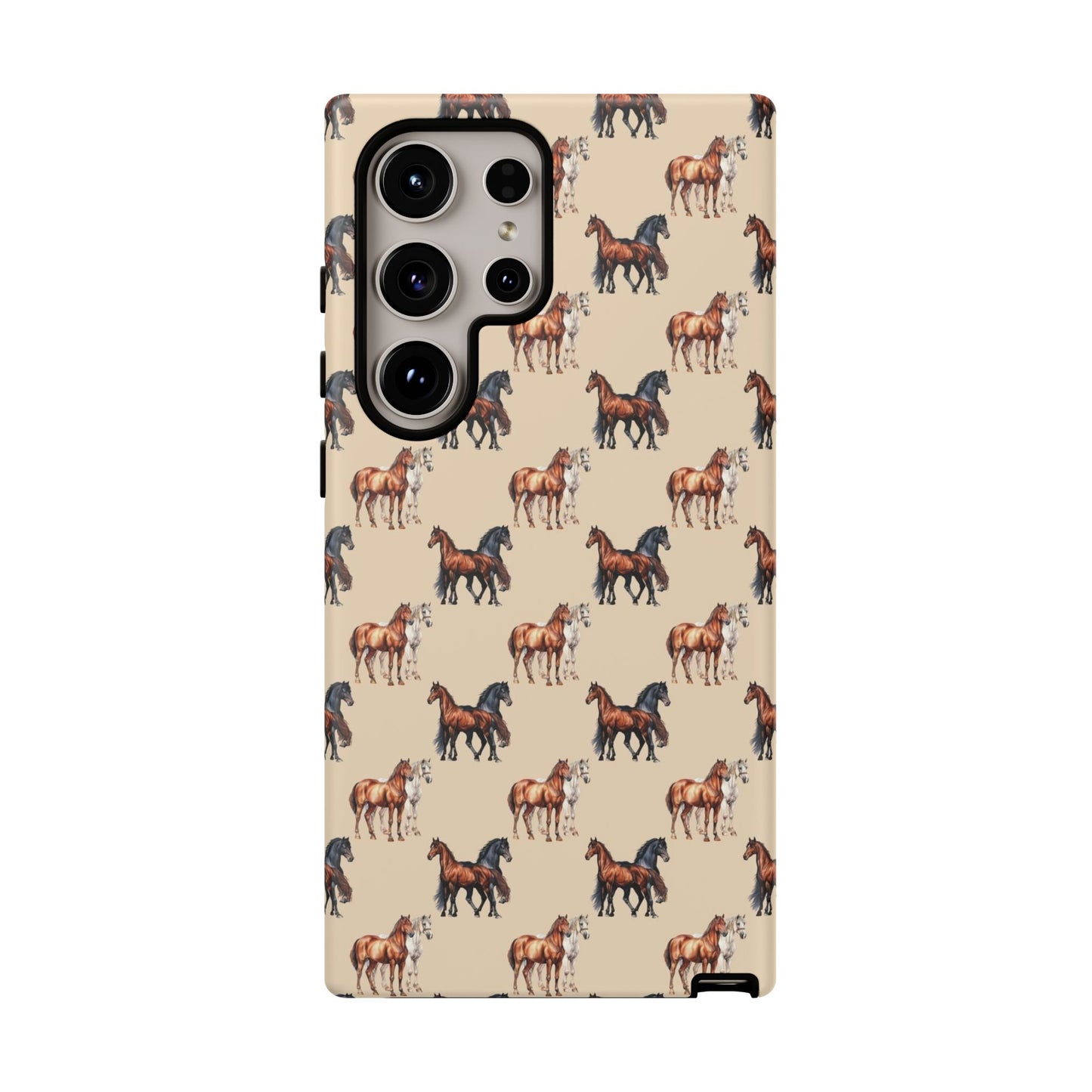 Horse Phone Case Cream