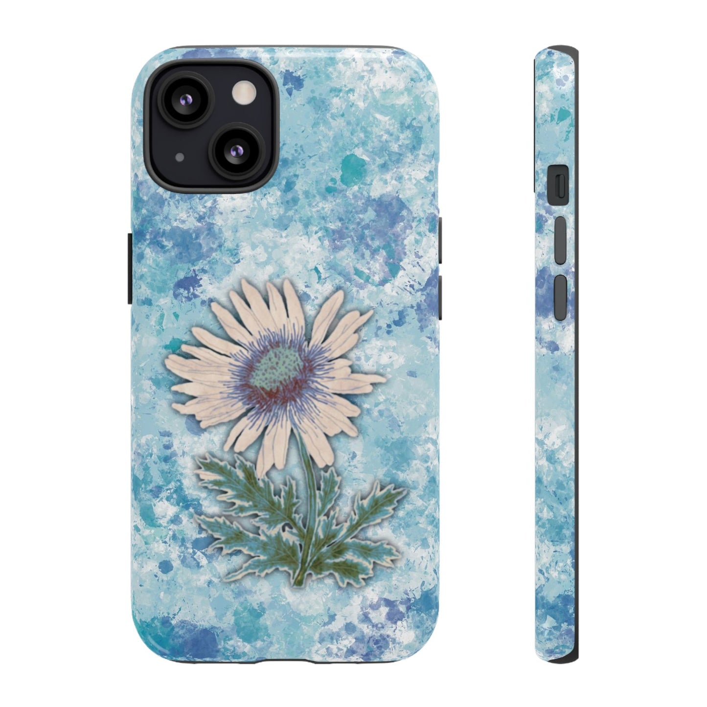 Daisy Phone Case Blue