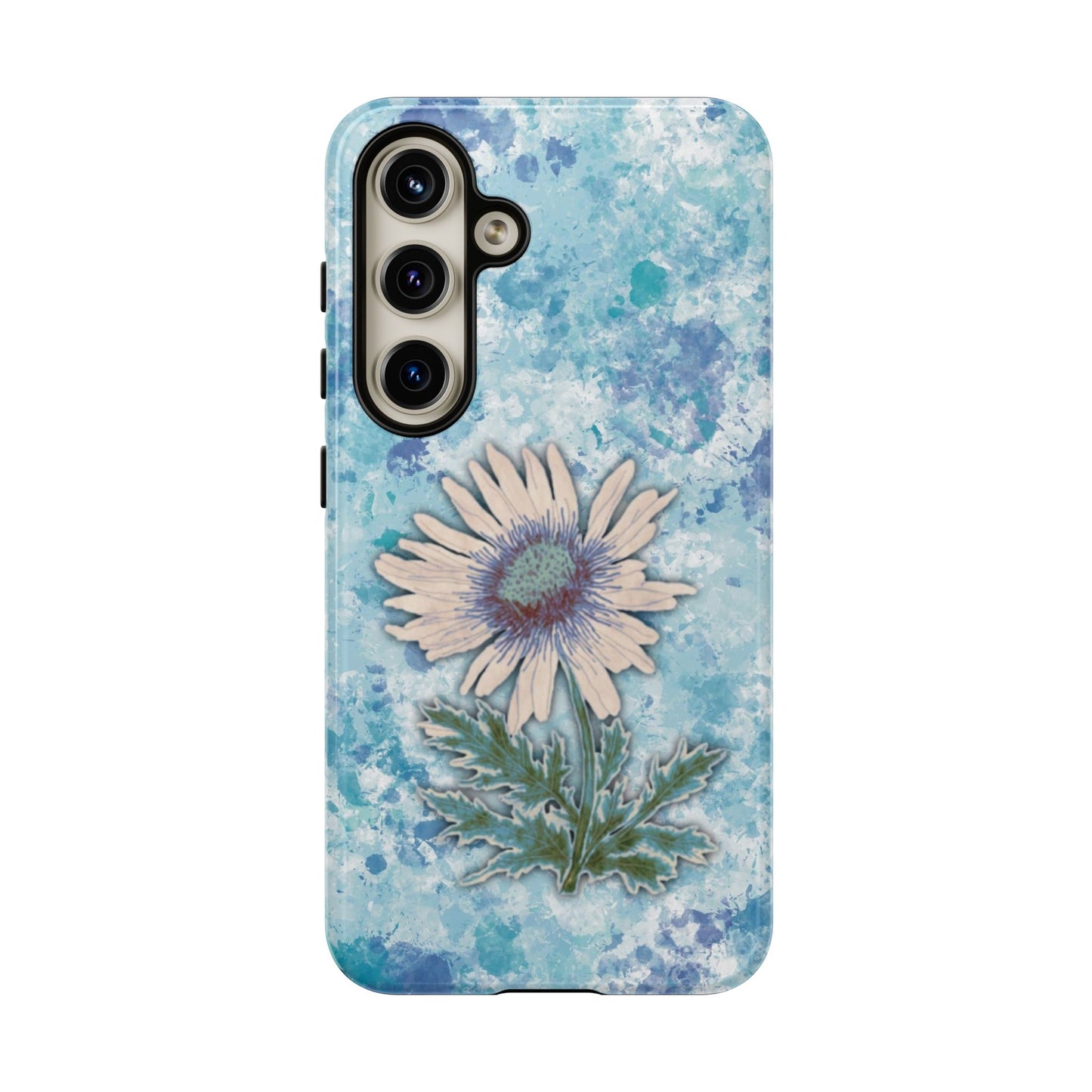 Daisy Phone Case Blue