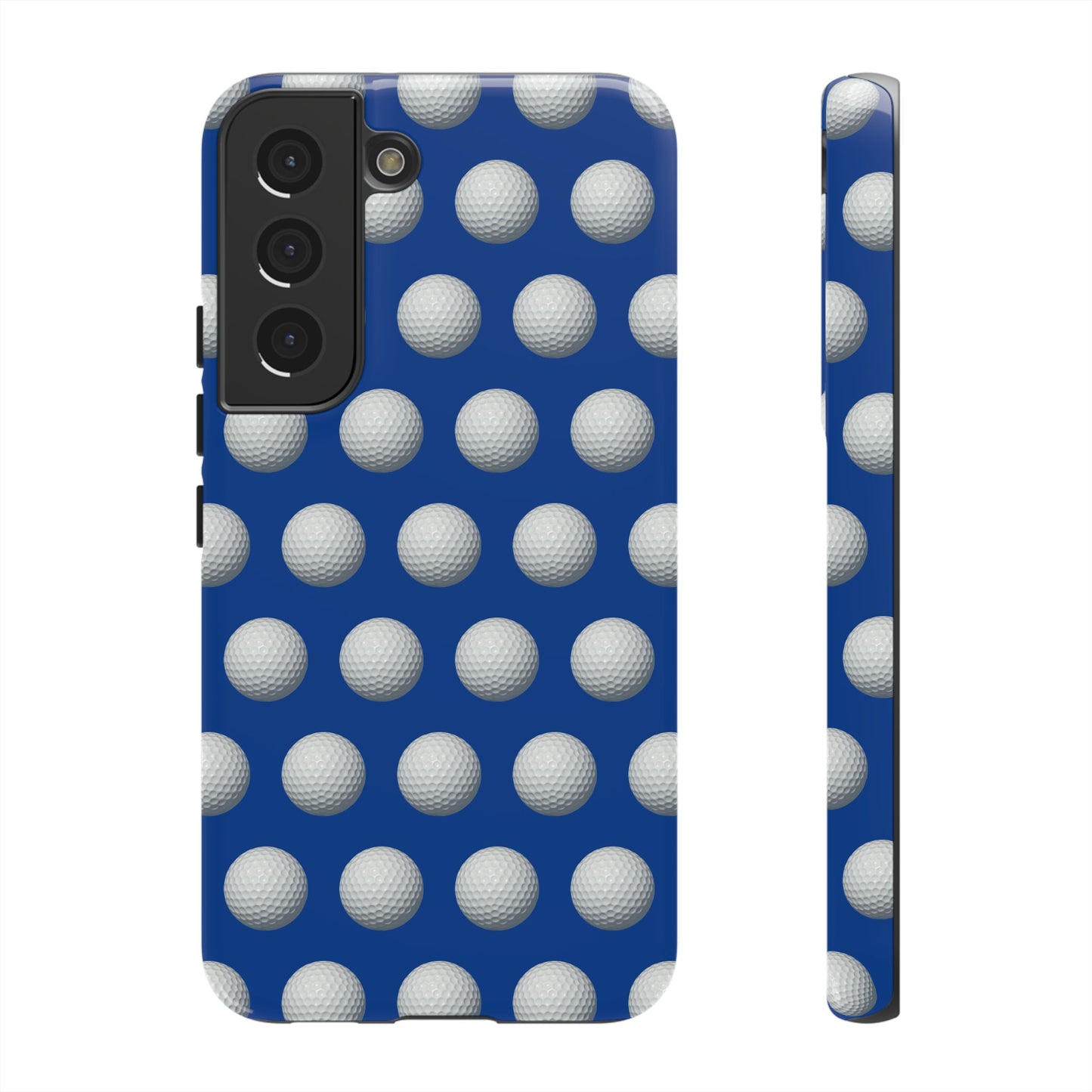 Golf Ball Phone Case Blue