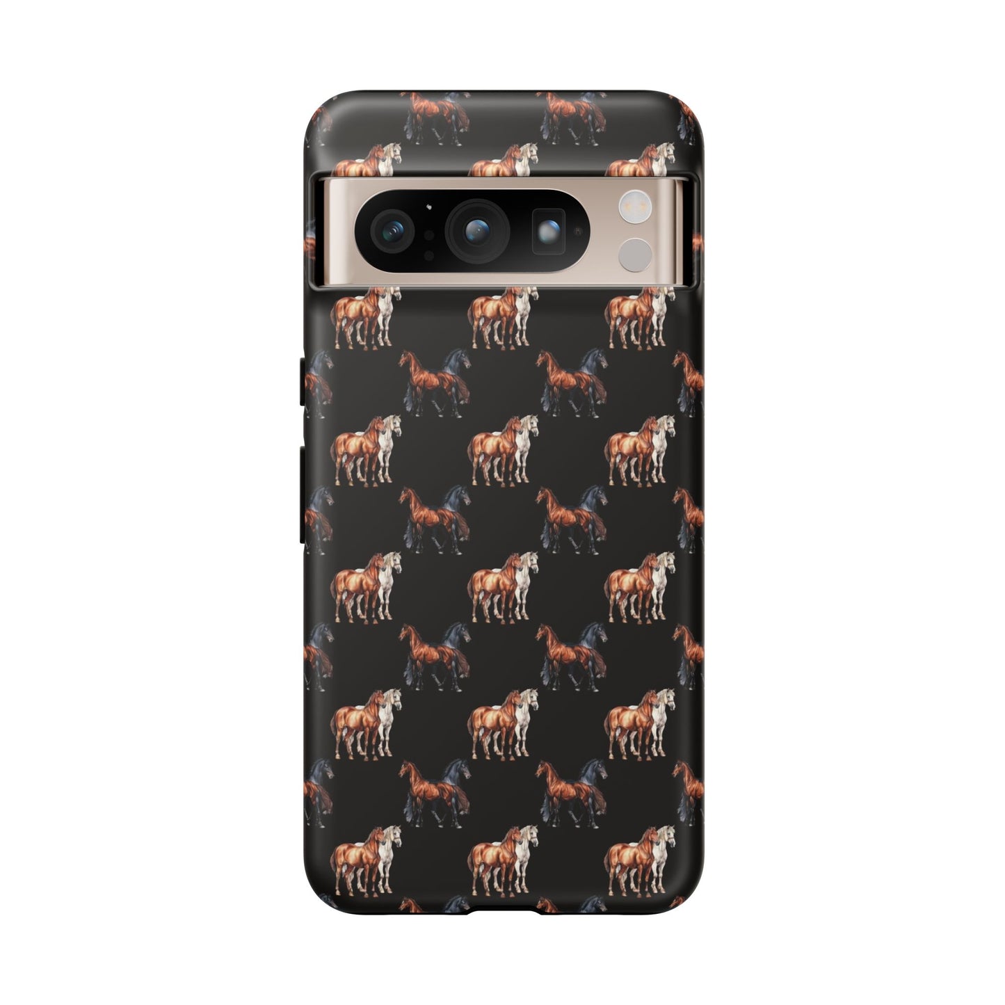 Horse Phone Case Black