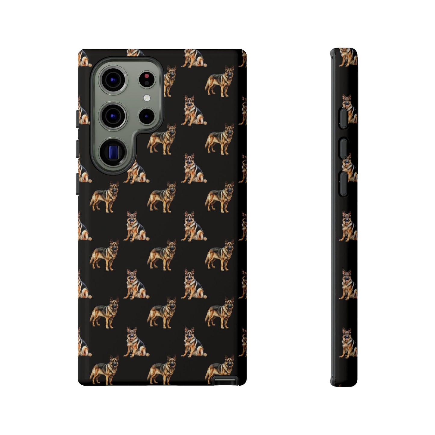 German Shepherd Phone Case Black