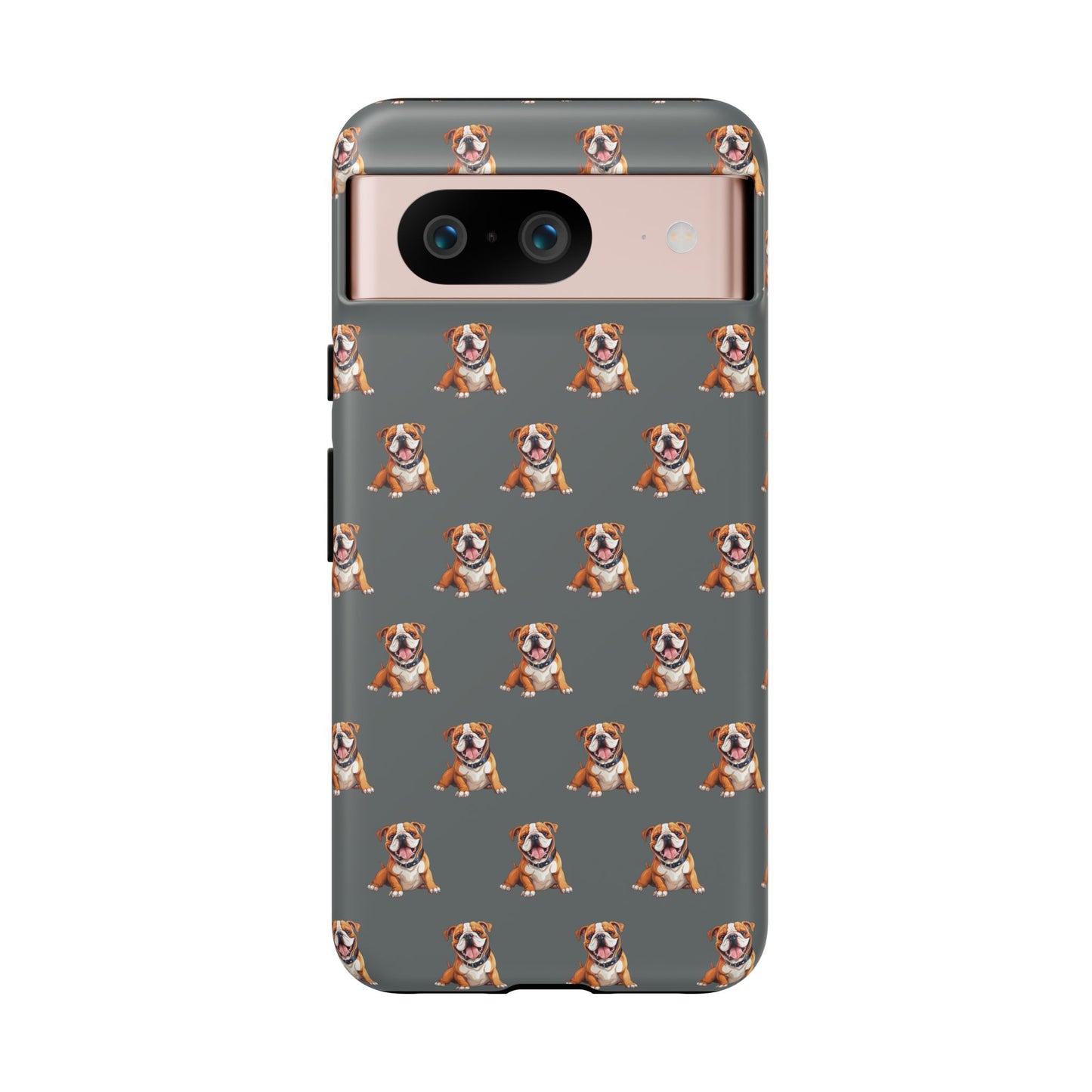 Bulldog Phone Case Gray