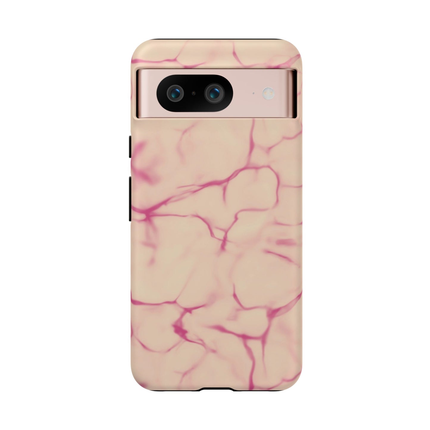 Marble Phone Case Cream Pink