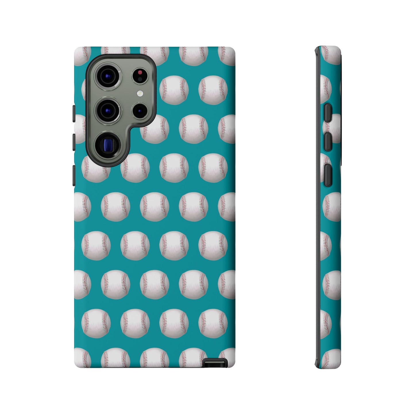 Baseball Phone Case Teal