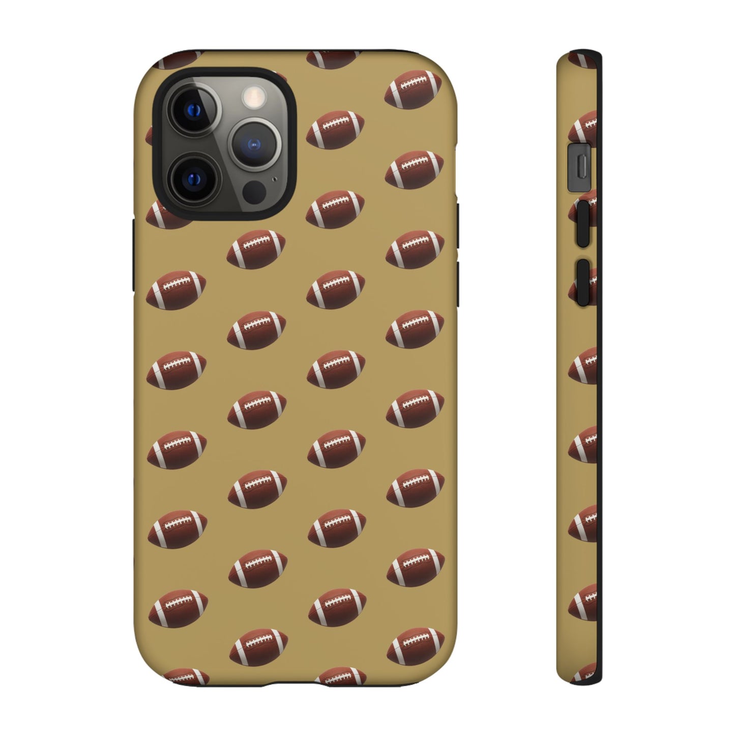 Football Phone Case Gold