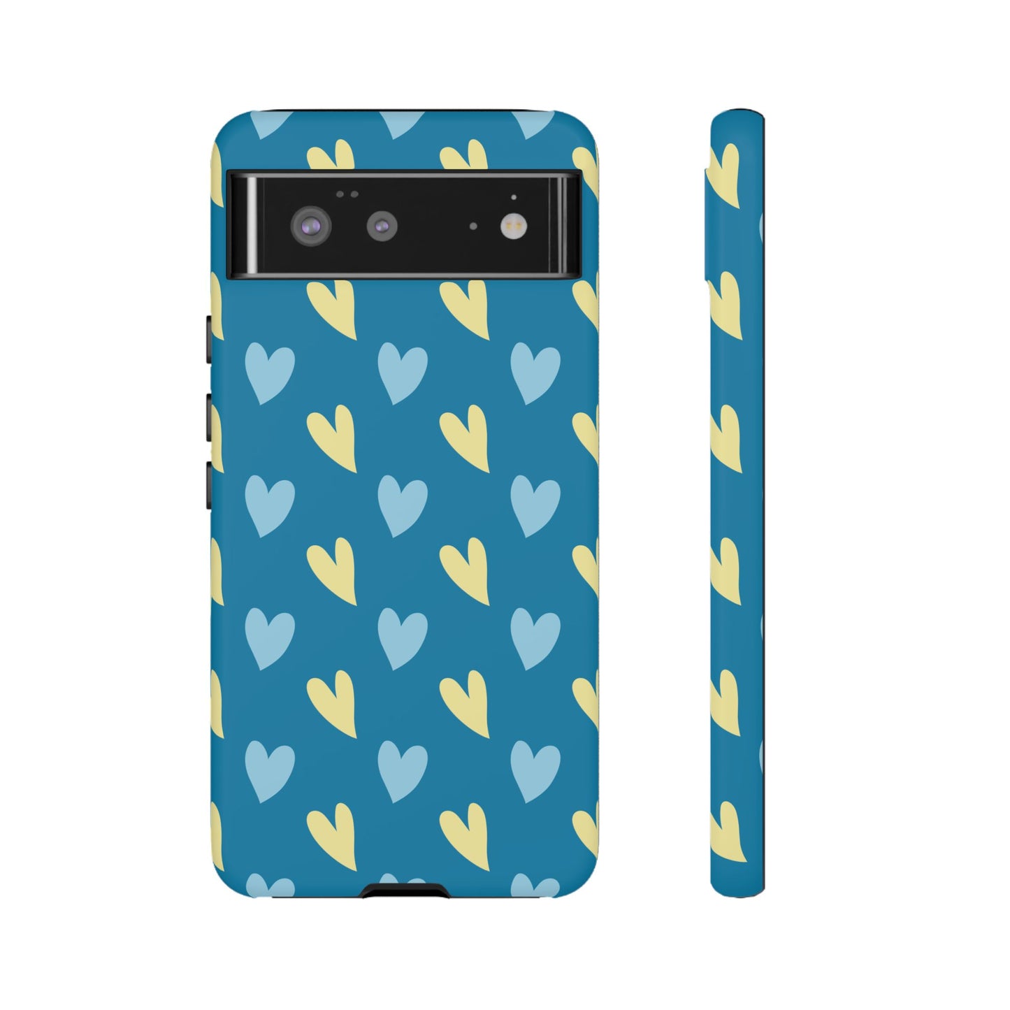 Heart Phone Case Blue