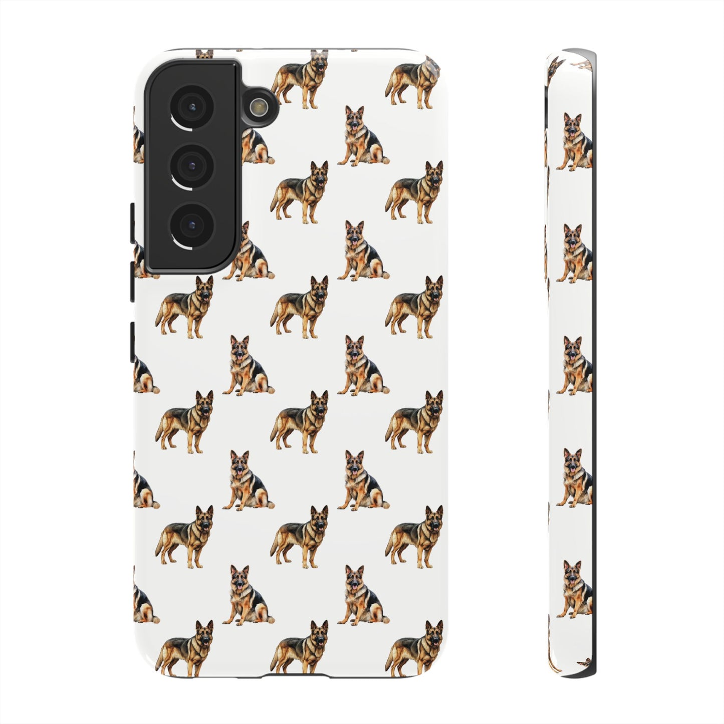 German Shepherd Phone Case White