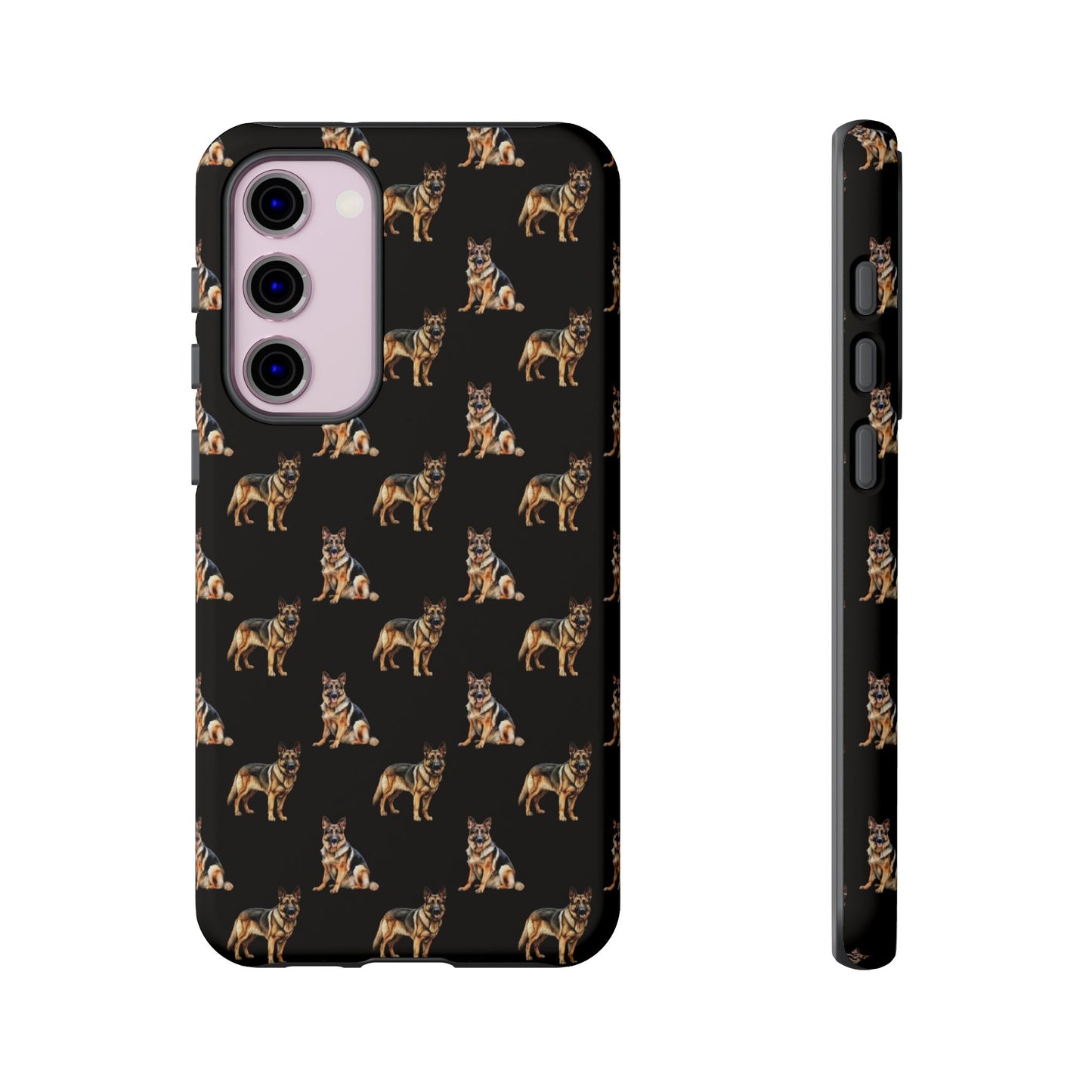 German Shepherd Phone Case Black