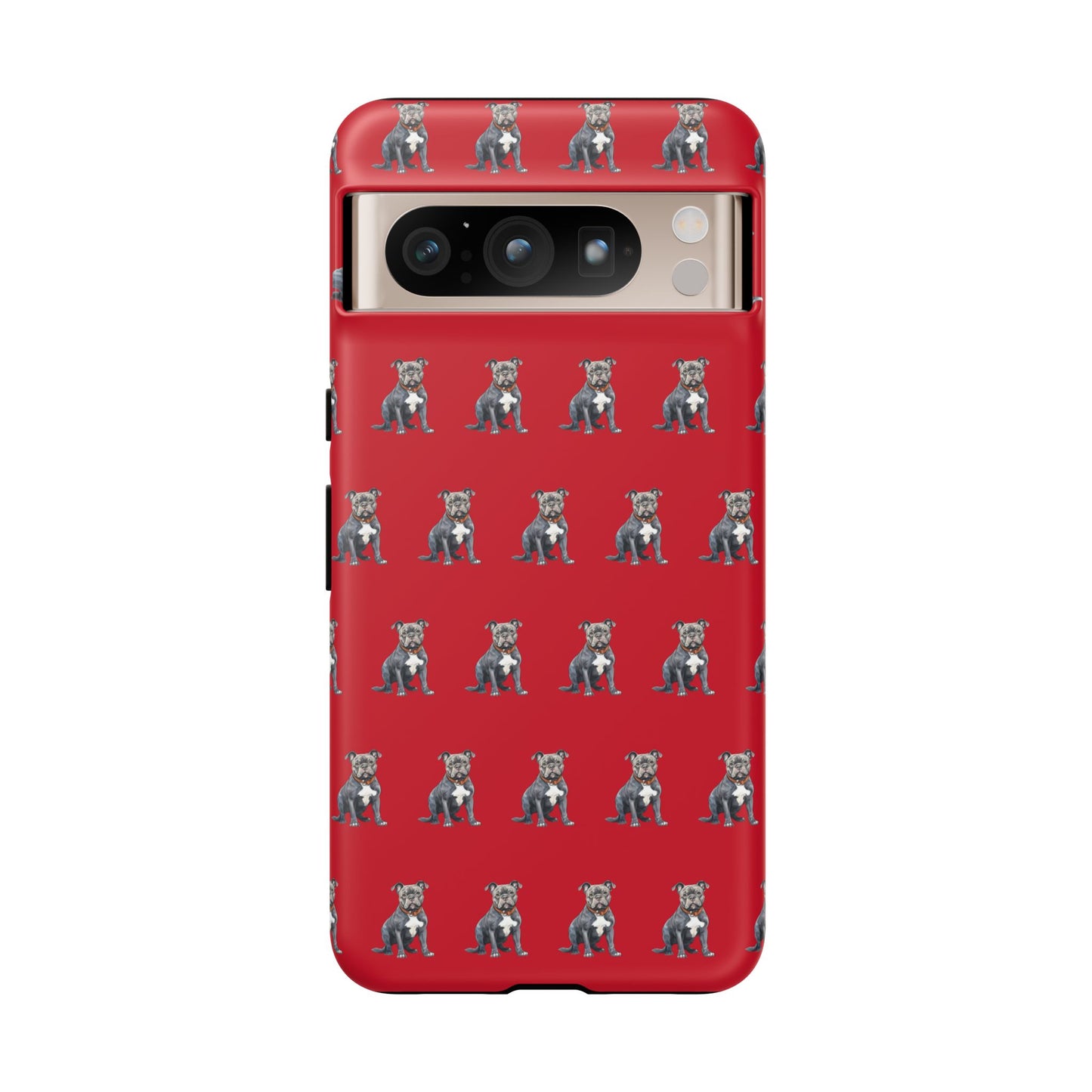 Pitbull Phone Case Red