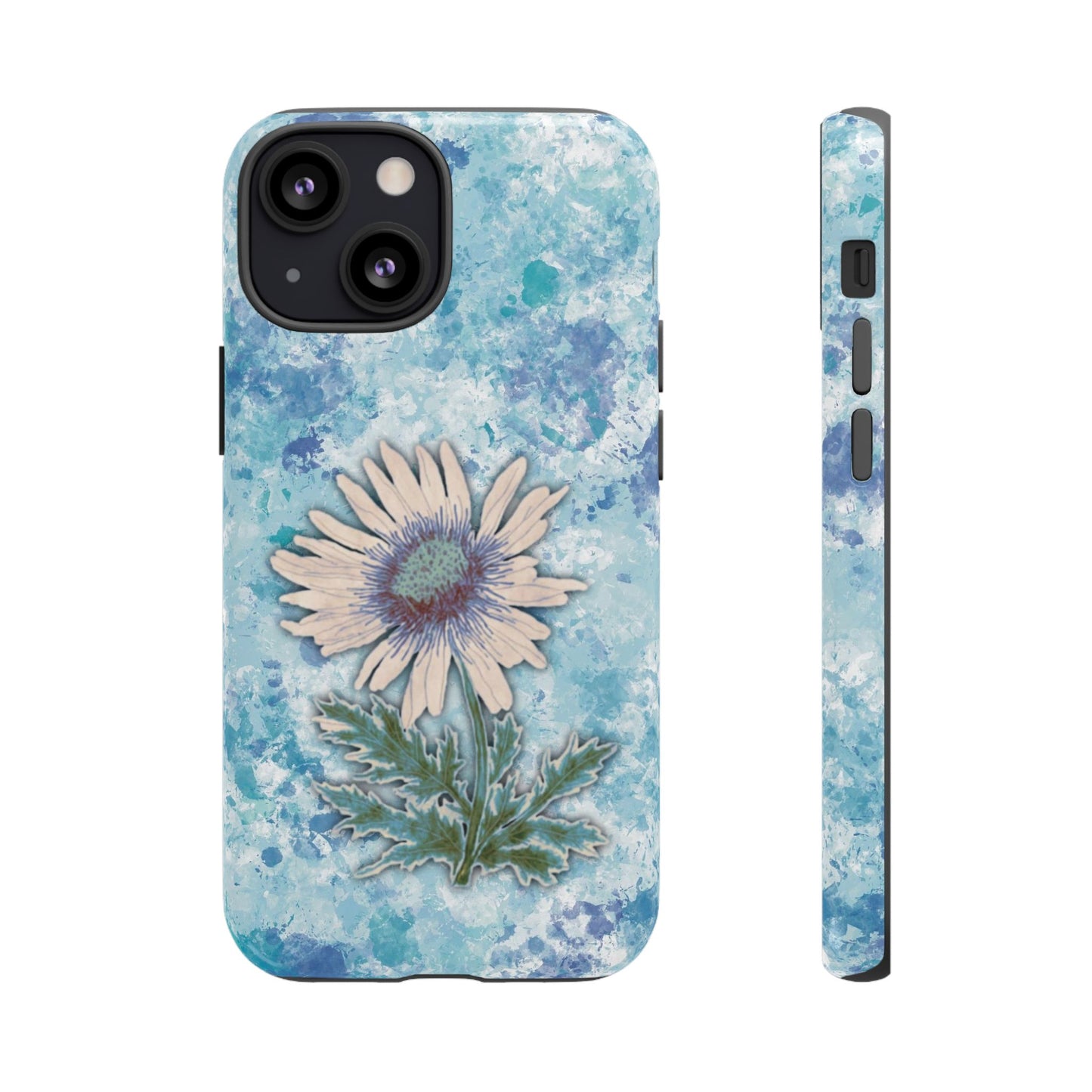 Daisy Phone Case Blue