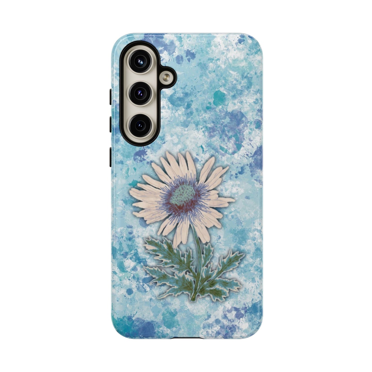 Daisy Phone Case Blue