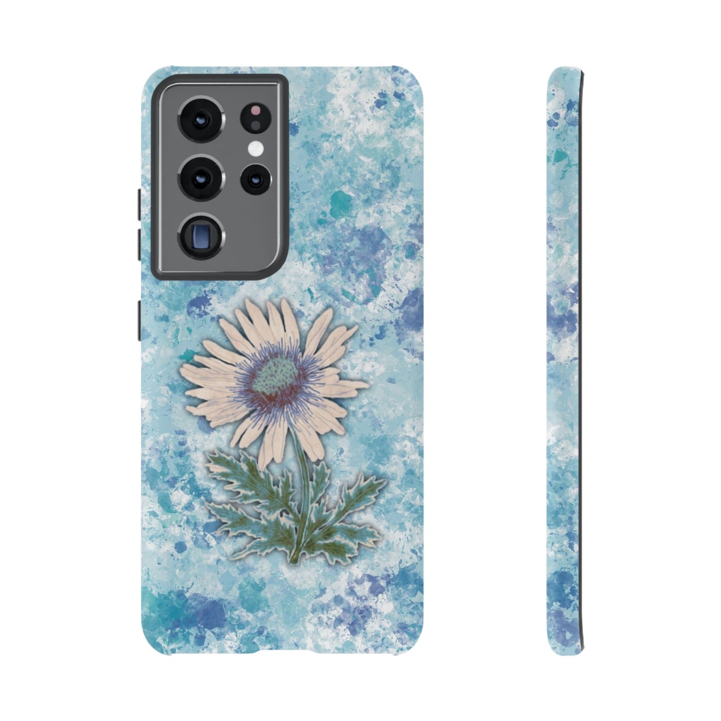 Daisy Phone Case Blue