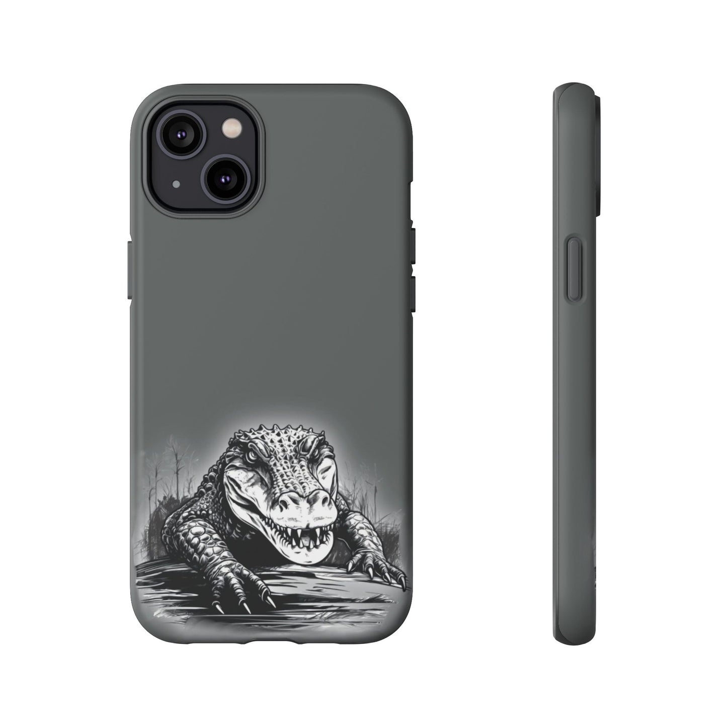 Gator Phone Case Gray