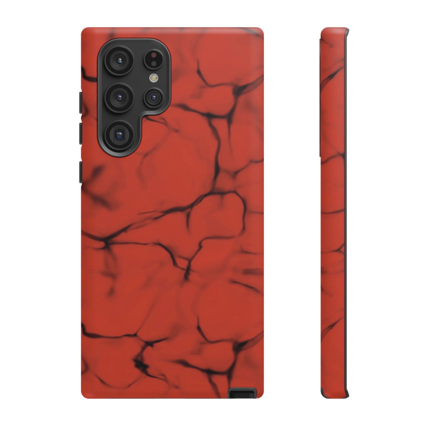 Marble Phone Case Red