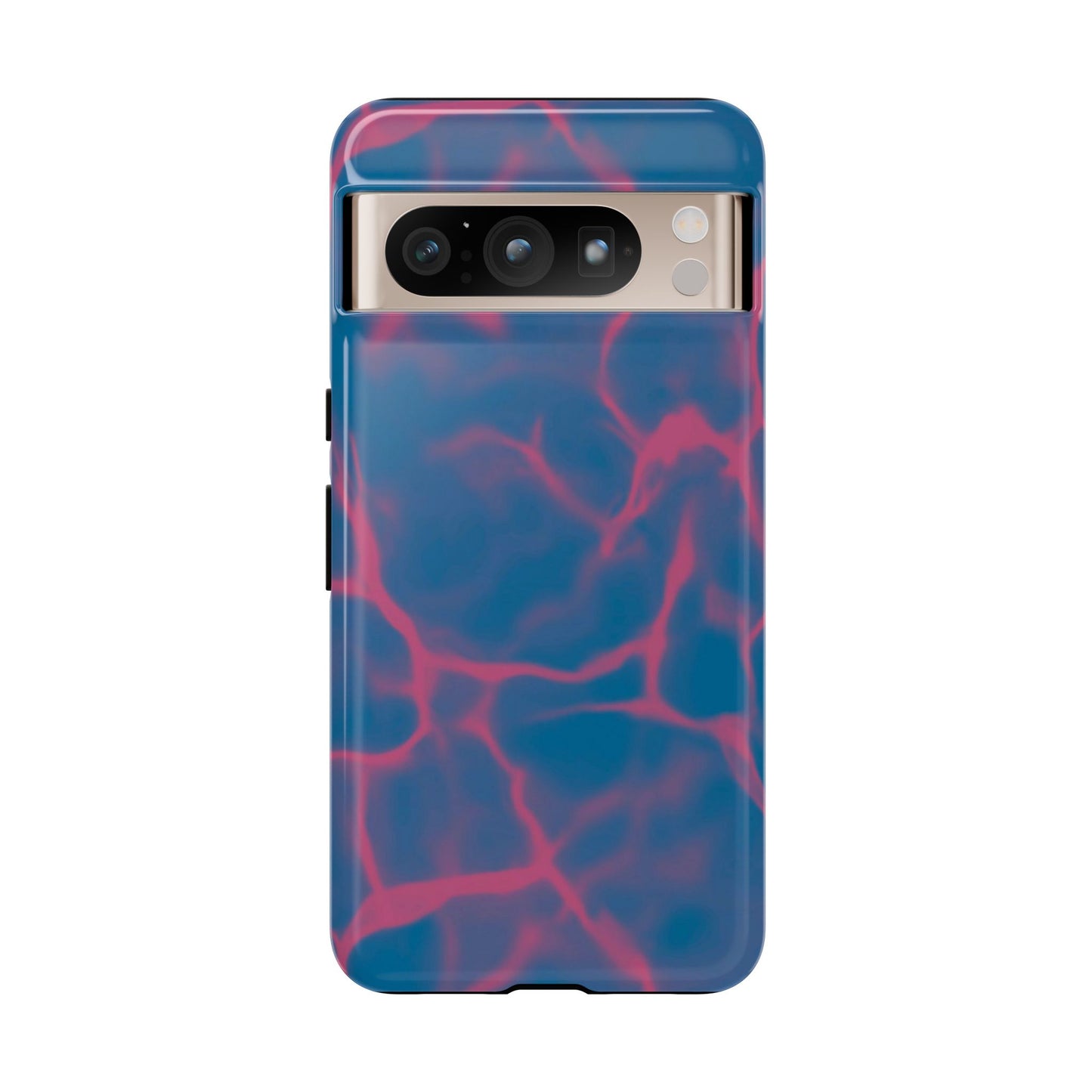 Marble Phone Case Blue Pink