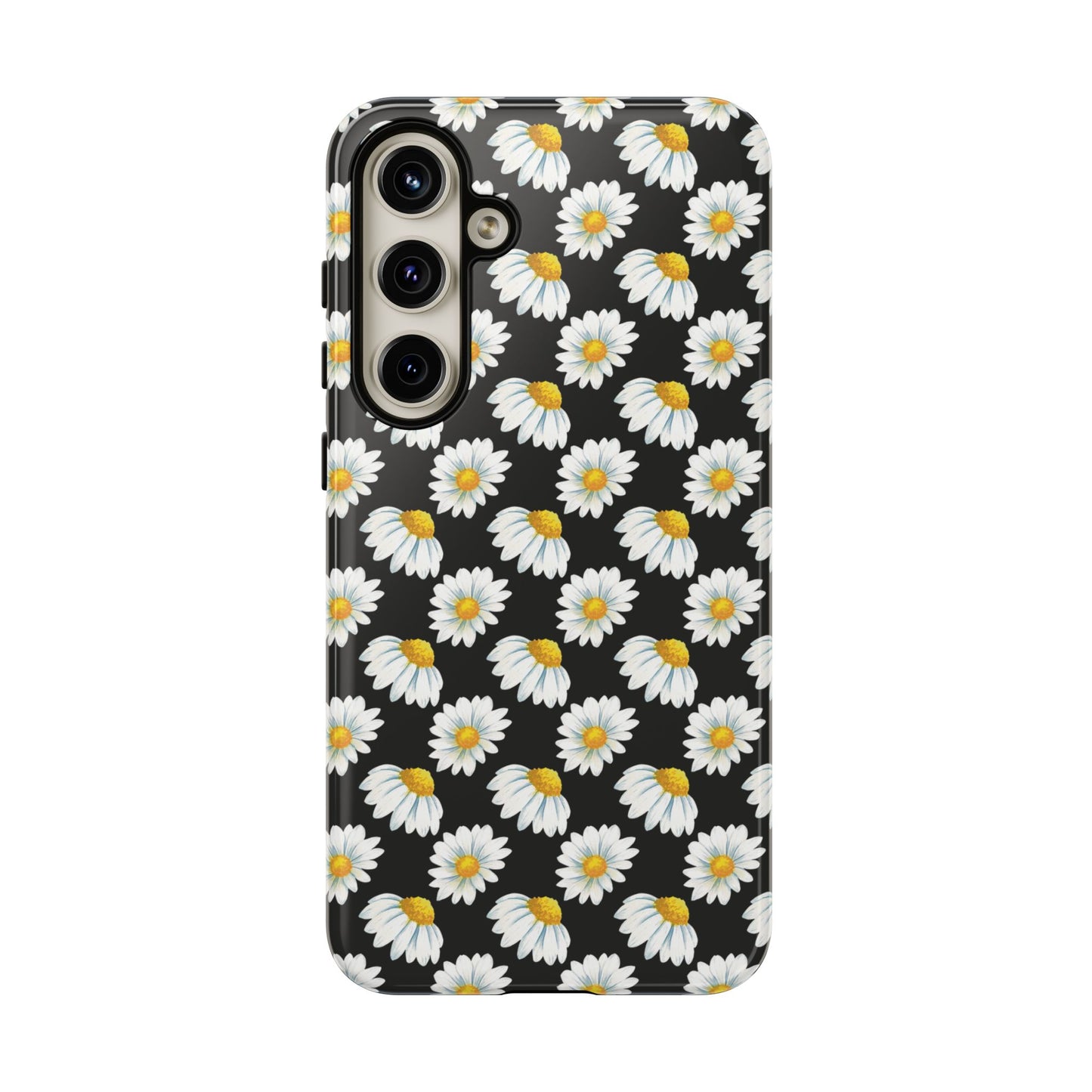 Daisy Phone Case Black