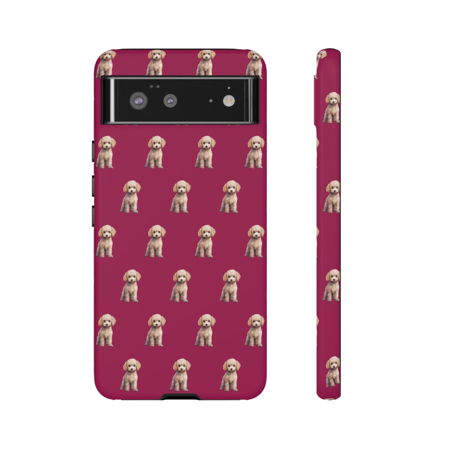 Poodle Phone Case Berry