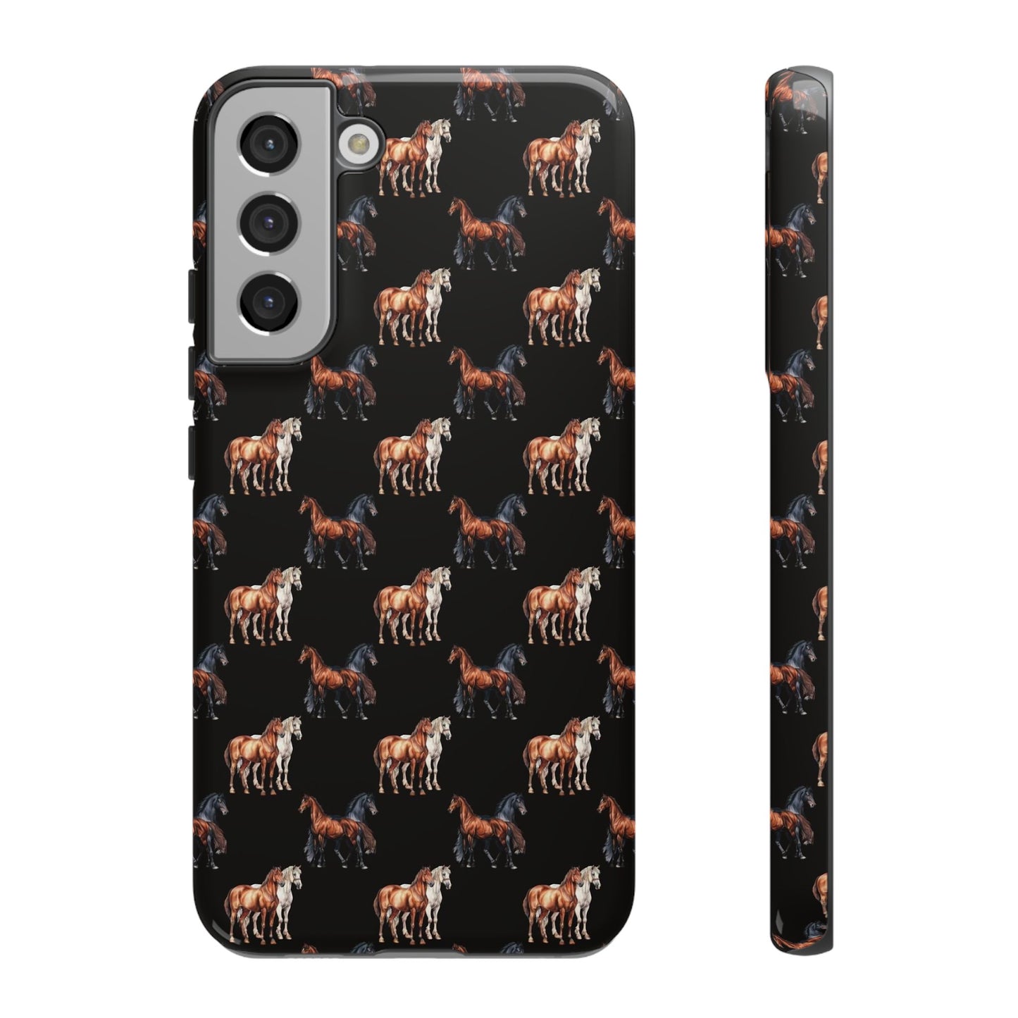 Horse Phone Case Black