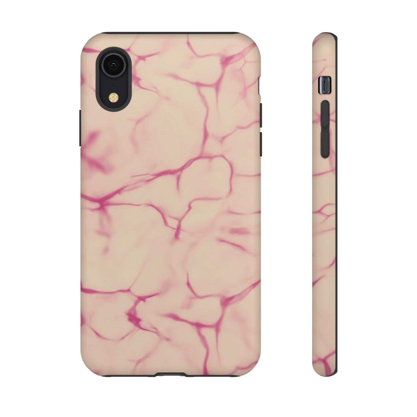 Marble Phone Case Cream Pink