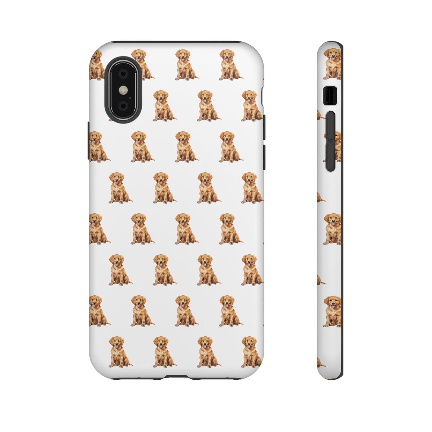 Golden Retriever Phone Case White