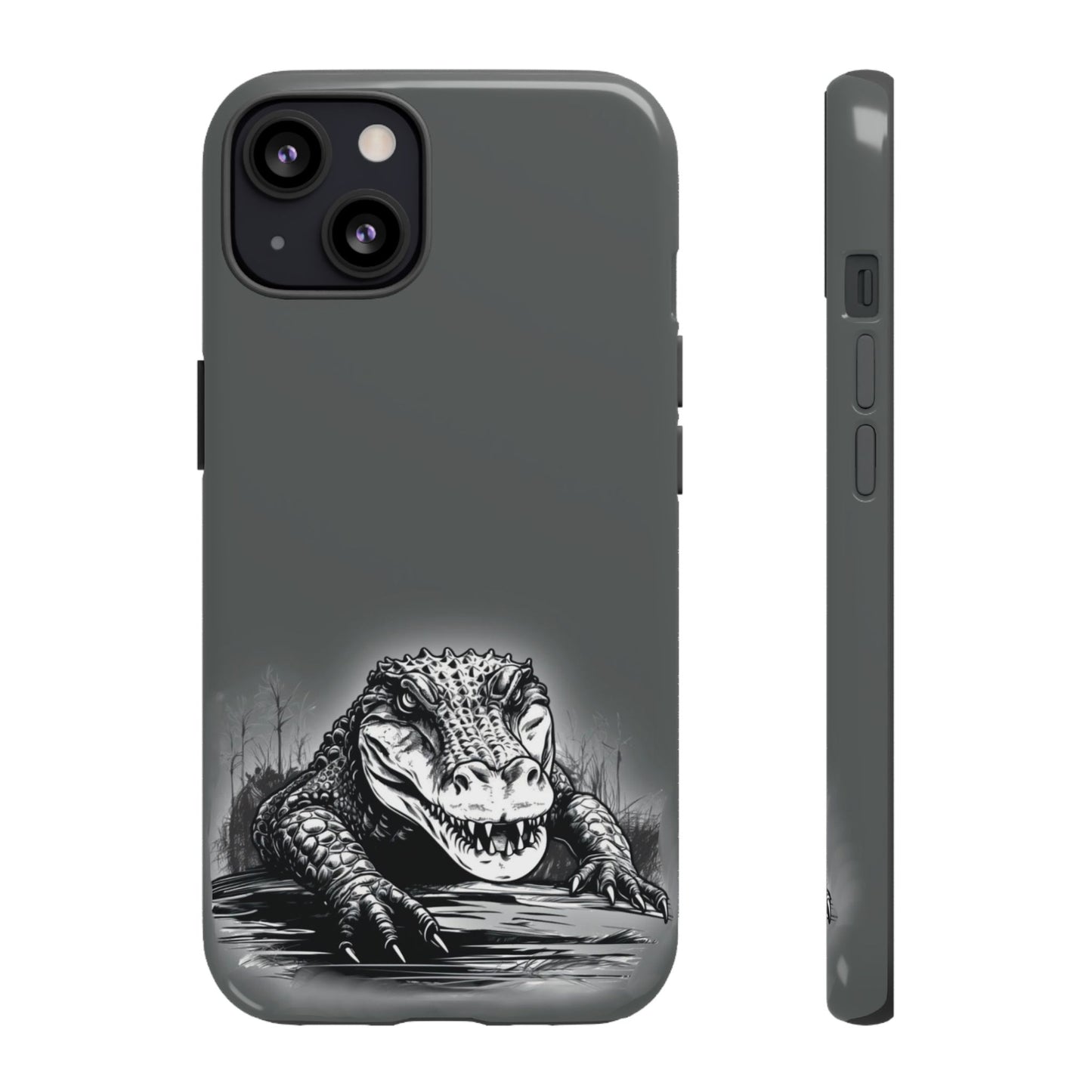 Gator Phone Case Gray