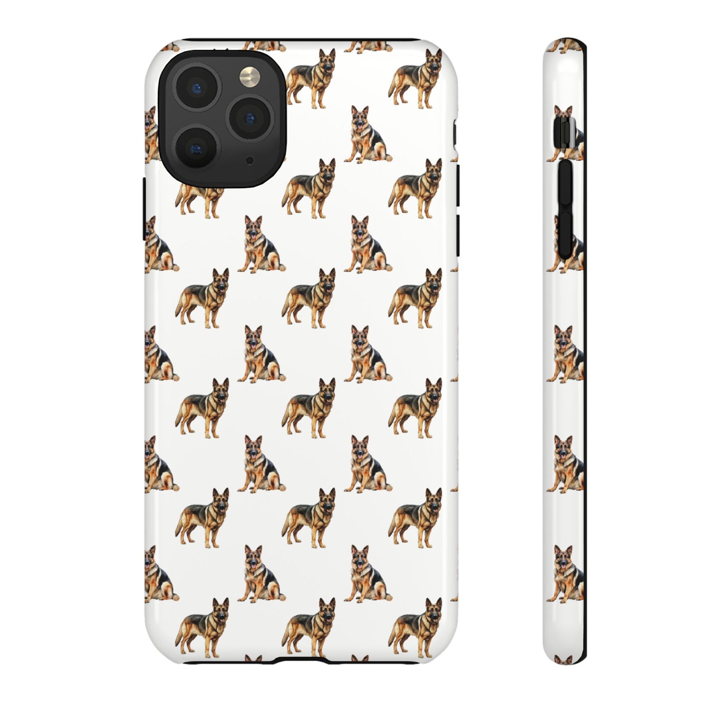 German Shepherd Phone Case White