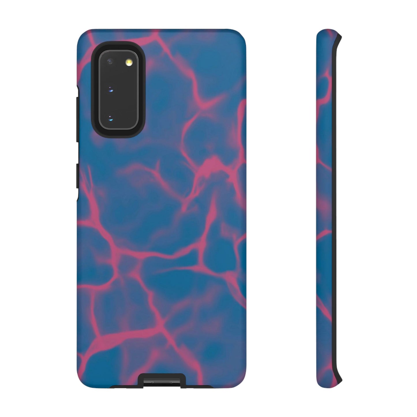 Marble Phone Case Blue Pink