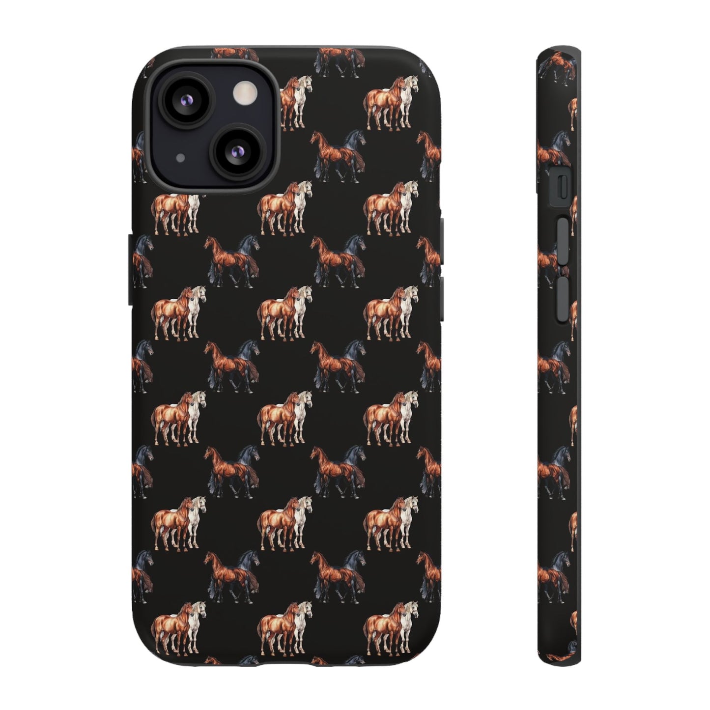 Horse Phone Case Black