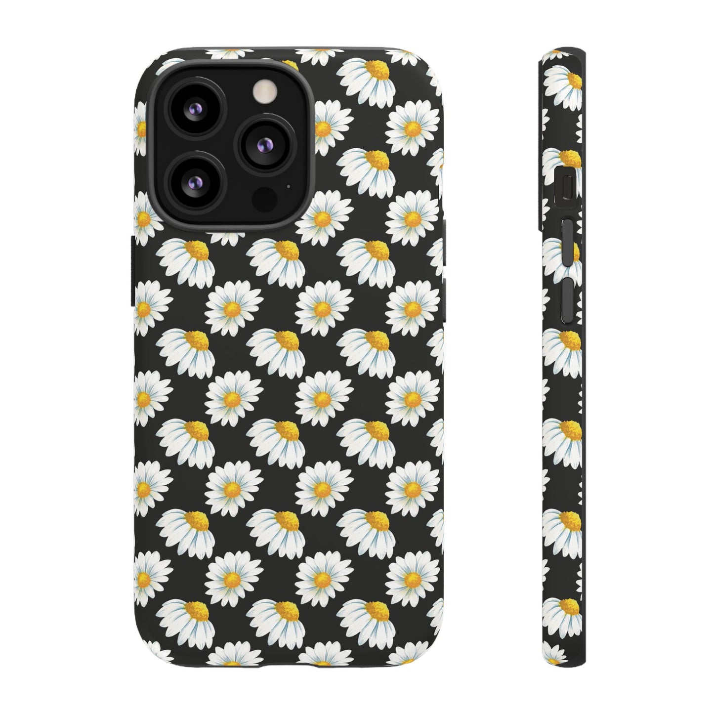 Daisy Phone Case Black