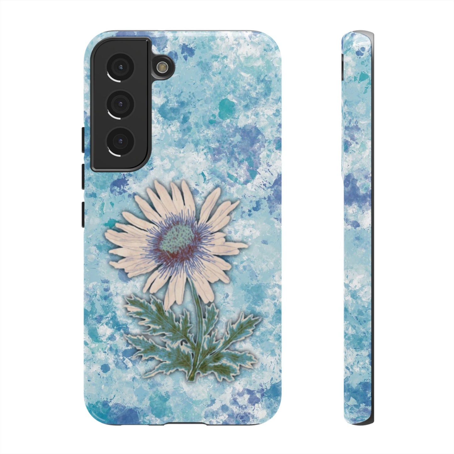 Daisy Phone Case Blue