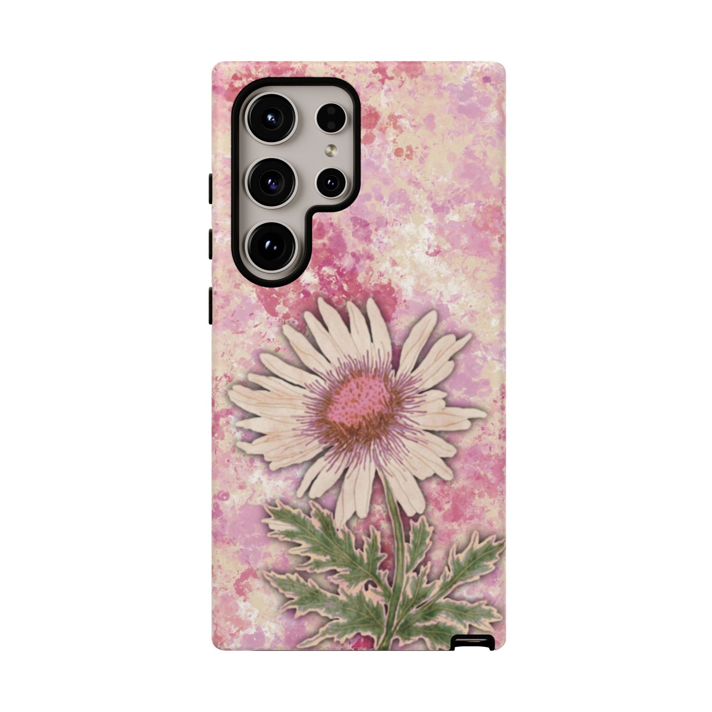 Daisy Phone Case Pink