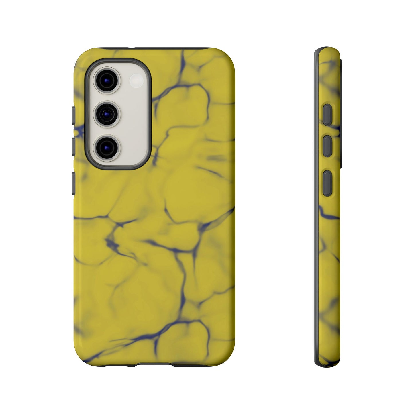 Marble Phone Case Yellow