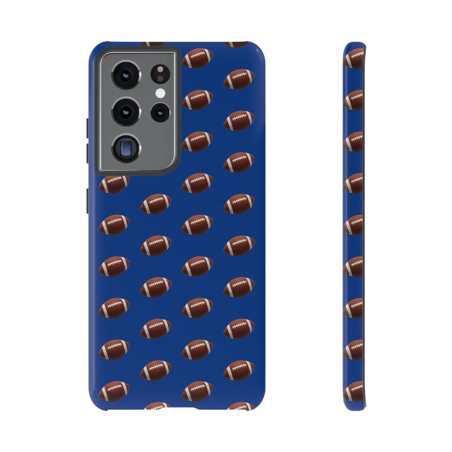 Football Phone Case Blue