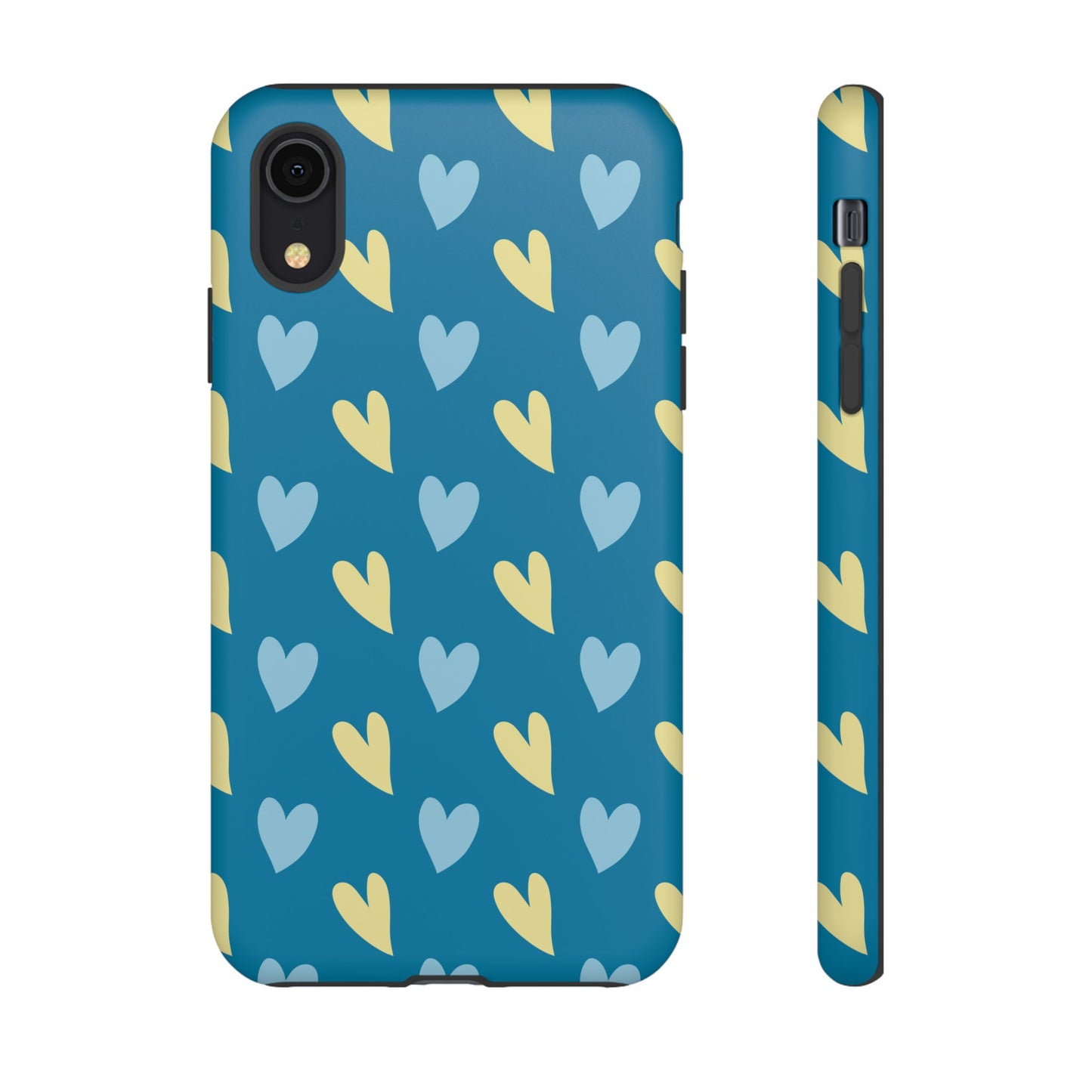 Heart Phone Case Blue