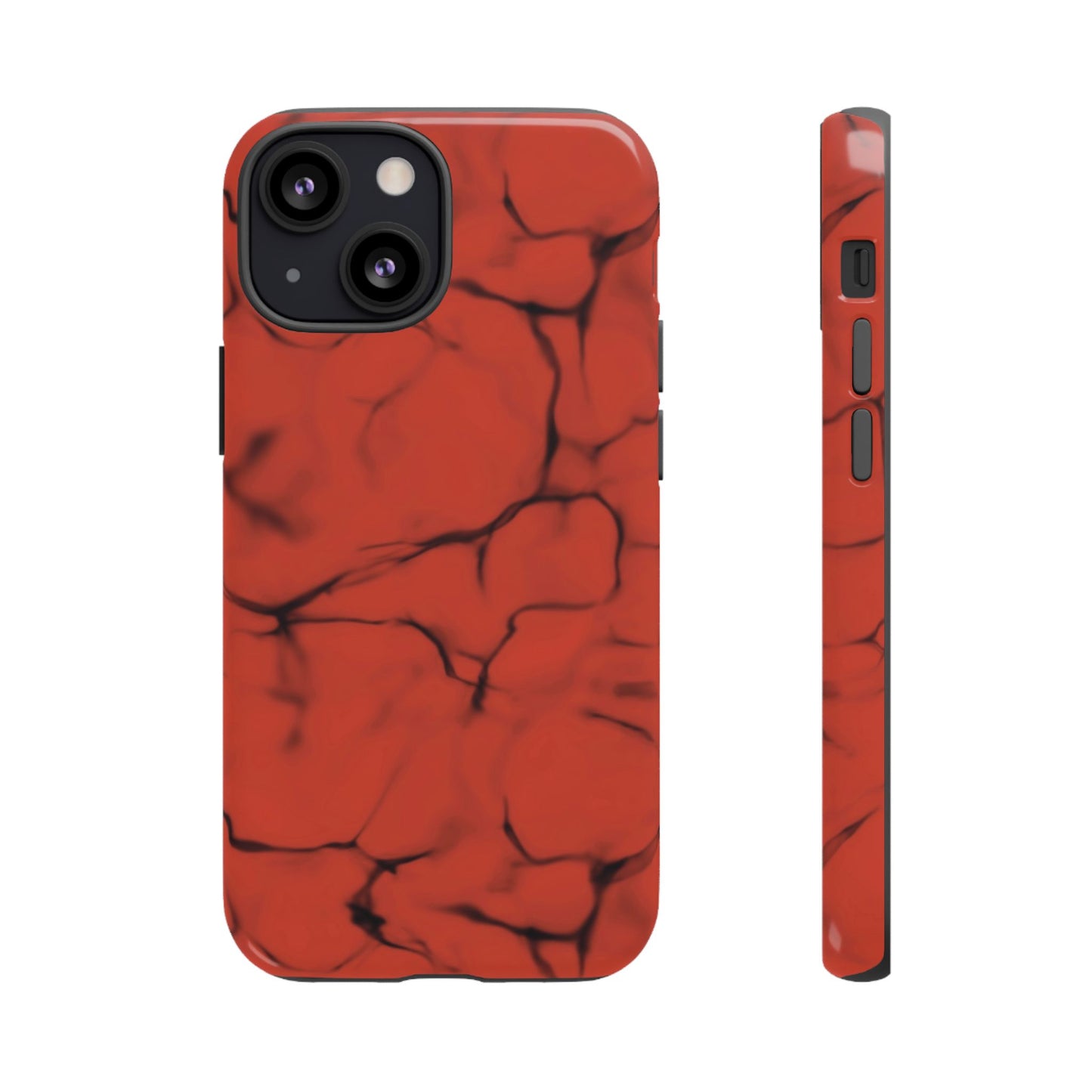 Marble Phone Case Red