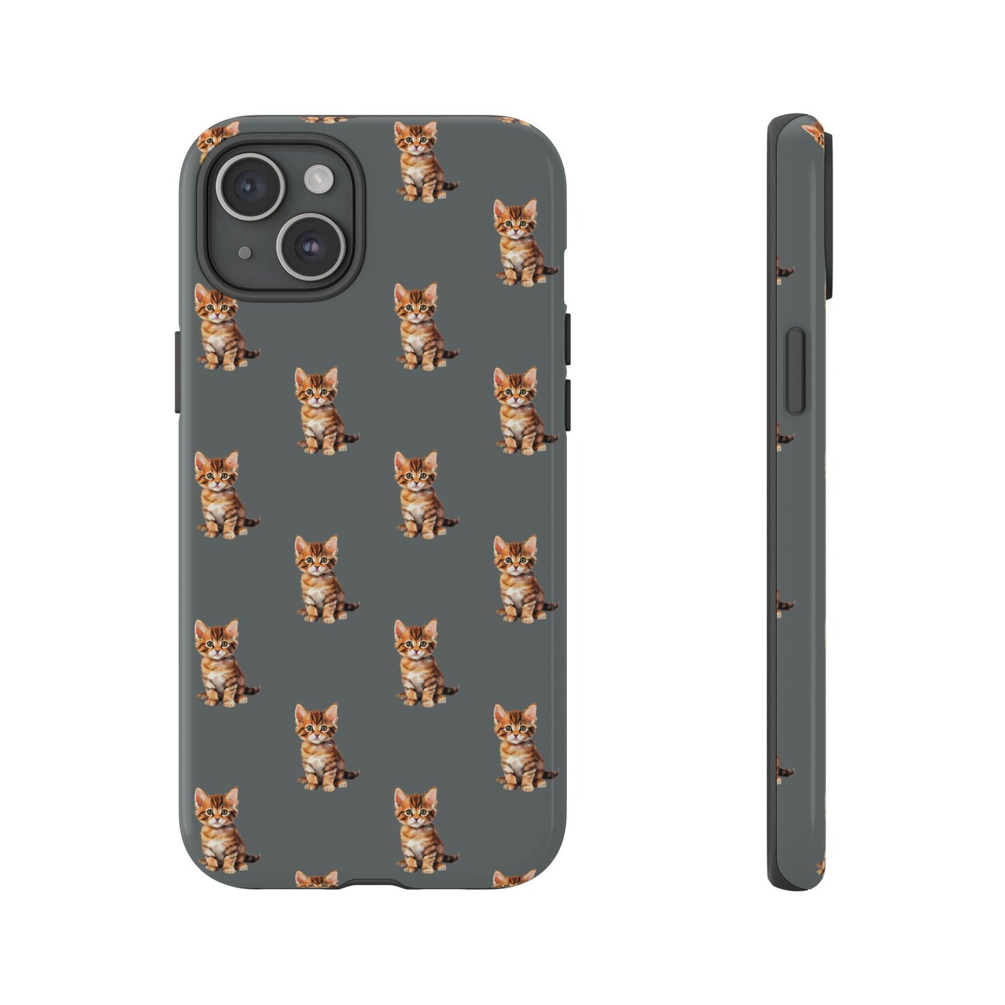 Cat Phone Case Gray