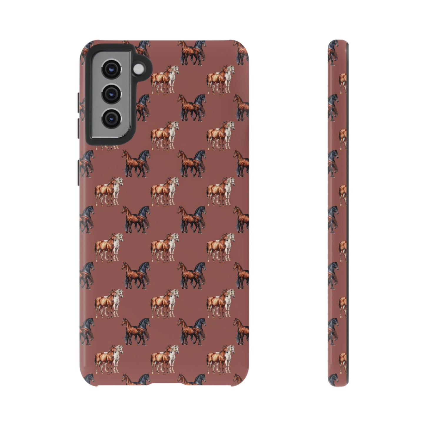 Horse Phone Case Brown