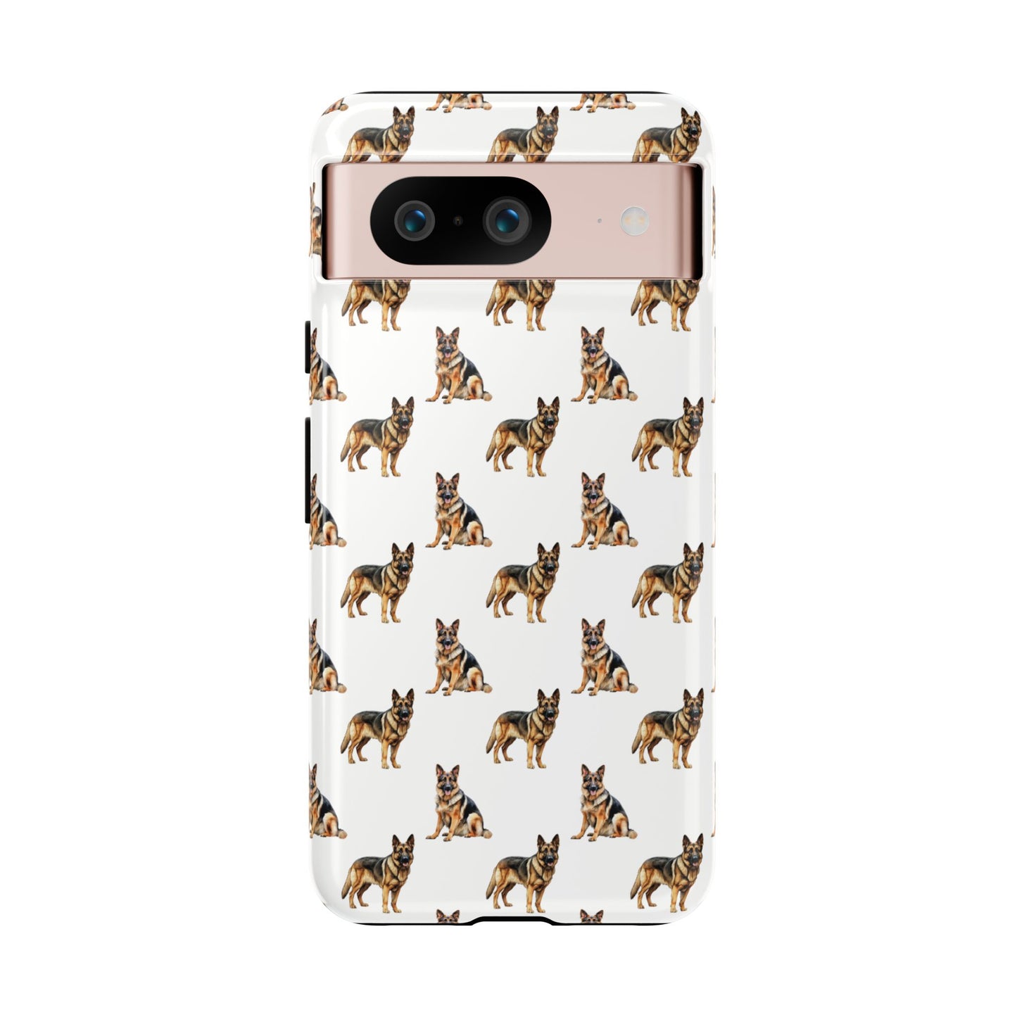 German Shepherd Phone Case White