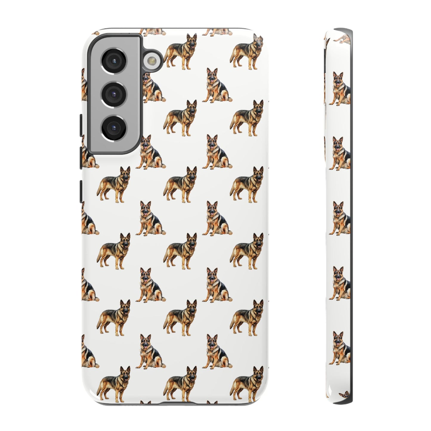 German Shepherd Phone Case White