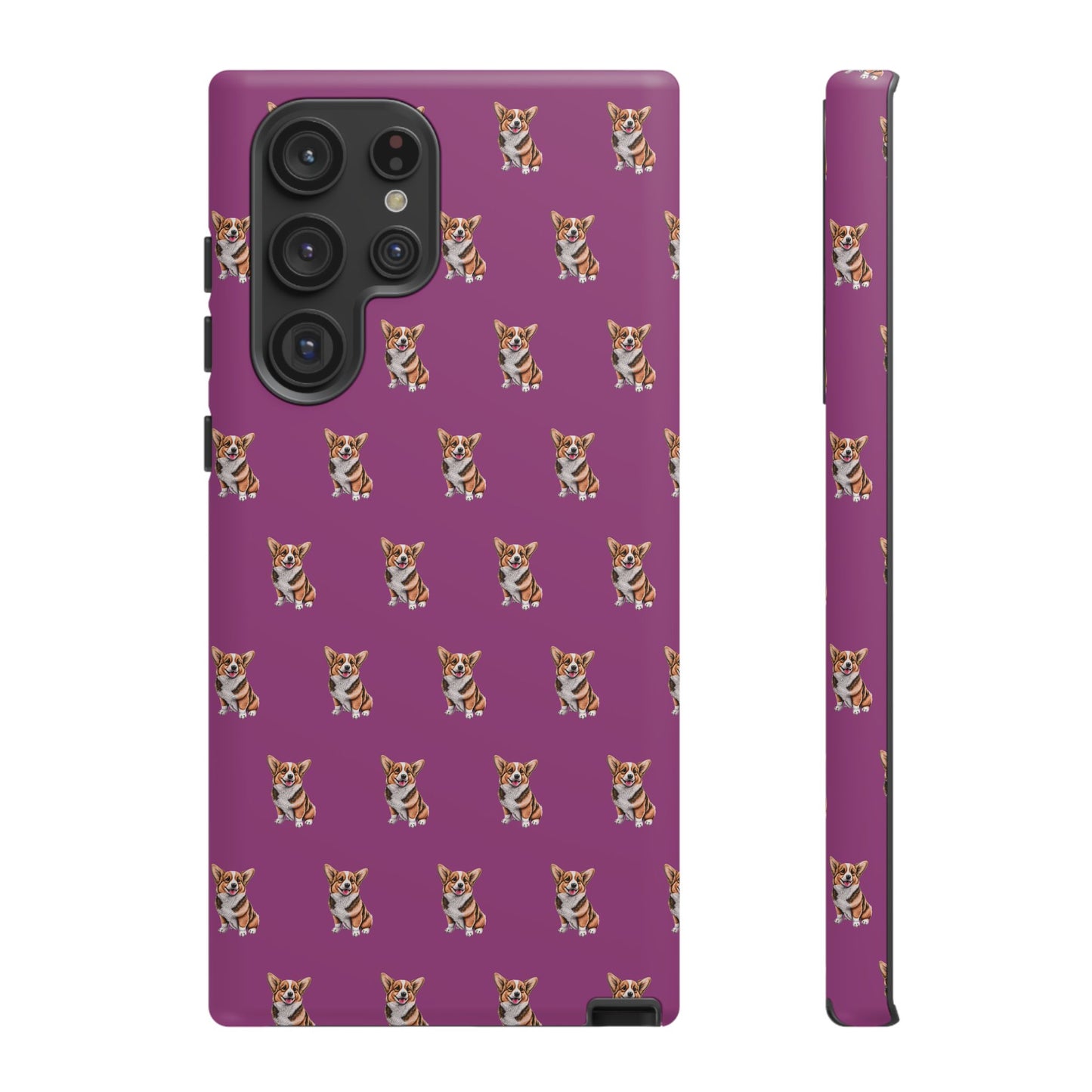 Corgi Phone Case Pink