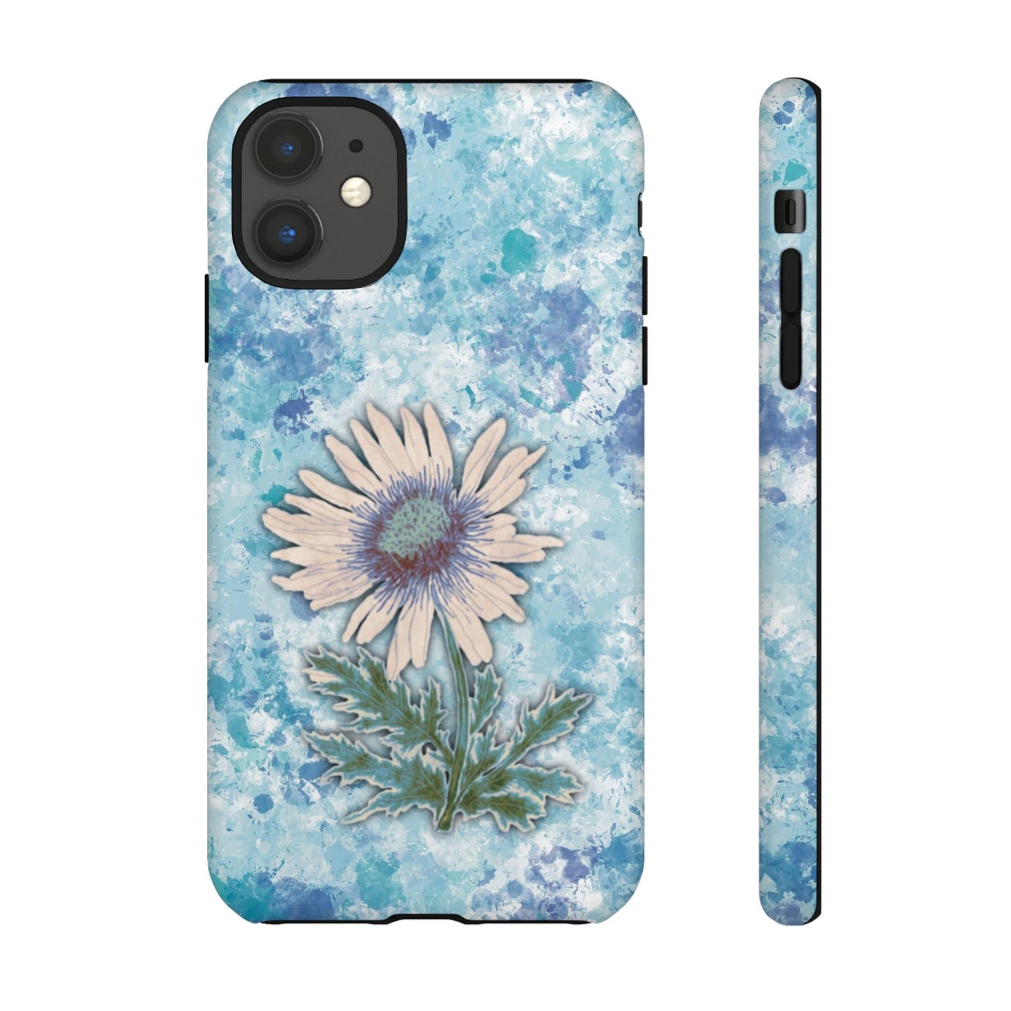 Daisy Phone Case Blue