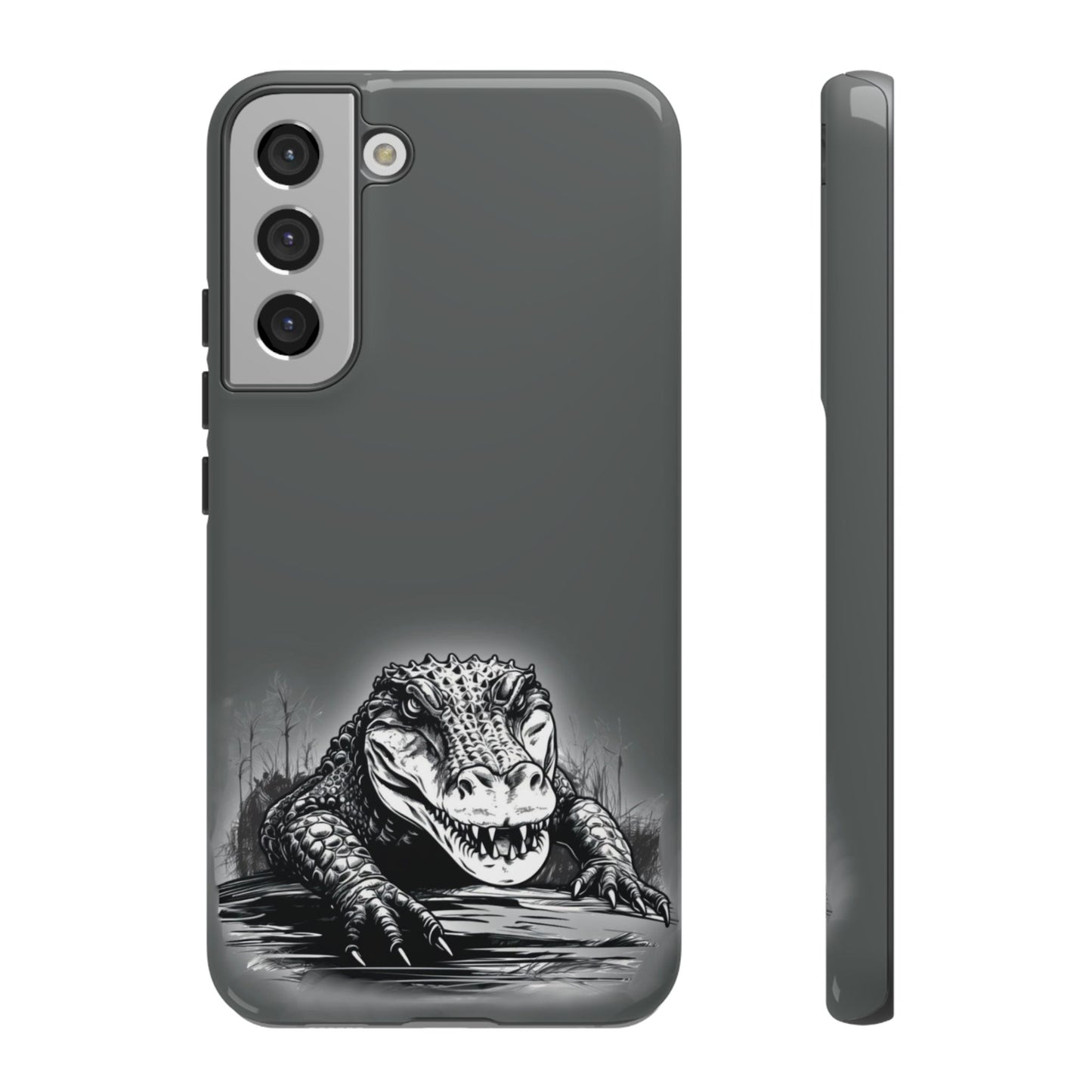 Gator Phone Case Gray