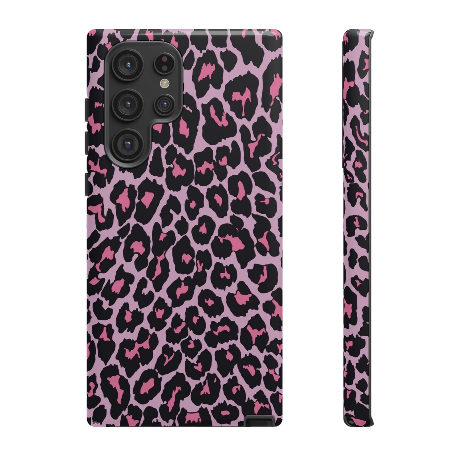 Leopard Print Phone Case Pink